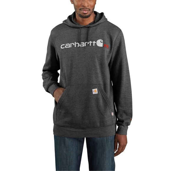New Carhartt FR Flame Resistant Force Midweight Hoodie Sweatshirt for Men - Picture 1 of 6